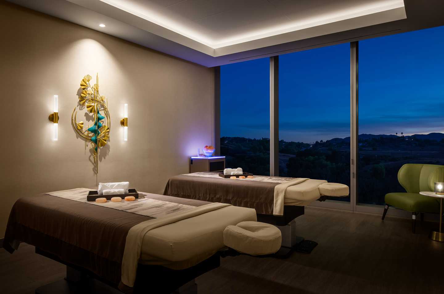 Massage Room within Jamul Spa at Jamul Casino Resort