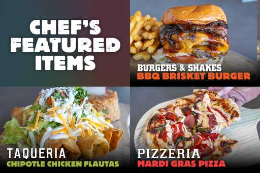 Jamul Marketplace Chef's Featured Items