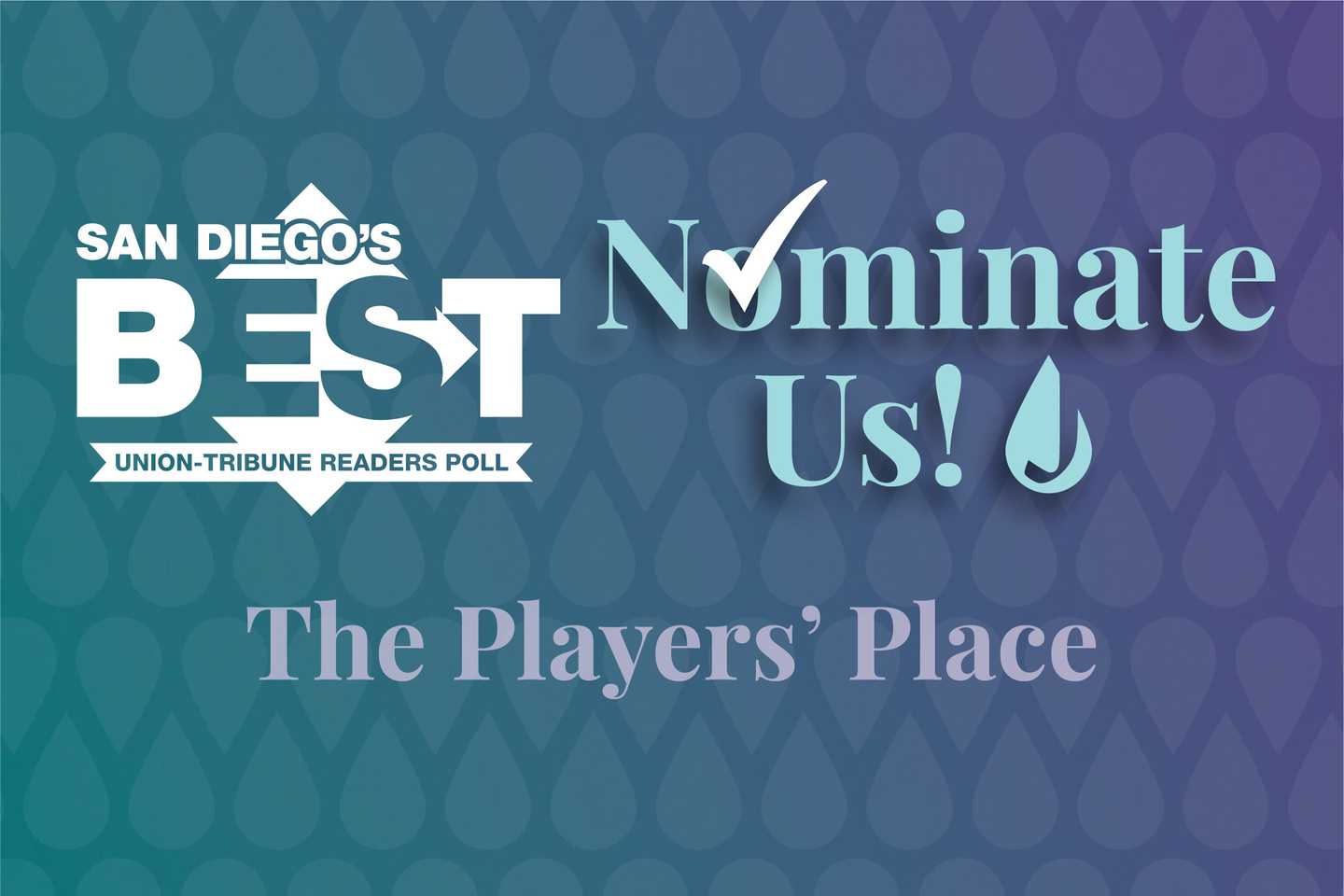 San Diego's Best - Nominate Jamul Casino Resort as the Players' Place